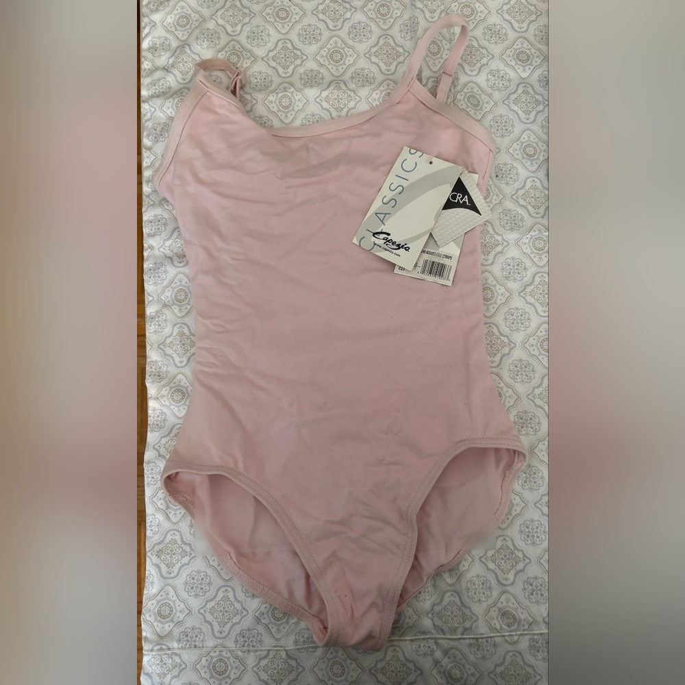 Pink Kids Capezio Leotard, Size Large, Cc100c
